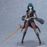 BYLETH (FEMALE) FIRE EMBLEM AWAKENING FIGMA. Good Smile Company presenta, dentro de la colección Figma, la figura articulada de la versión femenina de Byleth, protagonista del videojuego "Fire Emblem: Three Houses". Mide aproximadamente 16 cm e incluye 3x placas faciales (neutral, gritando y sonriente), 1x Espada del Creador en modo normal, 1x Espada del Creador en modo látigo con piezas de efecto, y otros accesorios para poses dinámicas. Incluye base articulada.