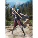 BYLETH (FEMALE) FIRE EMBLEM AWAKENING FIGMA. Good Smile Company presenta, dentro de la colección Figma, la figura articulada de la versión femenina de Byleth, protagonista del videojuego "Fire Emblem: Three Houses". Mide aproximadamente 16 cm e incluye 3x placas faciales (neutral, gritando y sonriente), 1x Espada del Creador en modo normal, 1x Espada del Creador en modo látigo con piezas de efecto, y otros accesorios para poses dinámicas. Incluye base articulada.