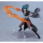 BYLETH (FEMALE) FIRE EMBLEM AWAKENING FIGMA. Good Smile Company presenta, dentro de la colección Figma, la figura articulada de la versión femenina de Byleth, protagonista del videojuego "Fire Emblem: Three Houses". Mide aproximadamente 16 cm e incluye 3x placas faciales (neutral, gritando y sonriente), 1x Espada del Creador en modo normal, 1x Espada del Creador en modo látigo con piezas de efecto, y otros accesorios para poses dinámicas. Incluye base articulada.