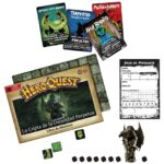 HEROQUEST: LA CRIPTA DE LA OSCURIDAD PERPETUA - PACK DE MISION. Hasbro Gaming presenta el nuevo pack de misión de HeroQuest: La cripta de la Oscuridad Perpetua. Los secuaces de Zargon están tocando a tu puerta y amenazan el lugar al que llamas tu hogar. Armado solo con tus pertenencias y un antiguo mapa de origen élfico, debes emprender un viaje subterráneo en búsqueda de una cripta perdida hace mucho tiempo y que, según se dice, contiene un poderoso artefacto. Evita que Zargon se apodere del tesoro. Requiere el sistema de juego HeroQuest (se vende por separado).