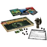 HEROQUEST: LA CRIPTA DE LA OSCURIDAD PERPETUA - PACK DE MISION. Hasbro Gaming presenta el nuevo pack de misión de HeroQuest: La cripta de la Oscuridad Perpetua. Los secuaces de Zargon están tocando a tu puerta y amenazan el lugar al que llamas tu hogar. Armado solo con tus pertenencias y un antiguo mapa de origen élfico, debes emprender un viaje subterráneo en búsqueda de una cripta perdida hace mucho tiempo y que, según se dice, contiene un poderoso artefacto. Evita que Zargon se apodere del tesoro. Requiere el sistema de juego HeroQuest (se vende por separado).