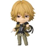 DINO REBORN NENDOROID. Good Smile Company presenta la Nendoroid de Dino Cavallone, basada en su aparición en el anime "Reborn!". Esta figura articulada incluye 3x placas faciales (seria, sonriente y sonrojada) y múltiples accesorios como 1x látigo, 1x figura de Enzio y piezas adicionales para distintas poses. Mide aproximadamente 10 cm de alto y viene con una base para exposición.