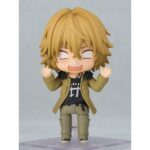 DINO REBORN NENDOROID. Good Smile Company presenta la Nendoroid de Dino Cavallone, basada en su aparición en el anime "Reborn!". Esta figura articulada incluye 3x placas faciales (seria, sonriente y sonrojada) y múltiples accesorios como 1x látigo, 1x figura de Enzio y piezas adicionales para distintas poses. Mide aproximadamente 10 cm de alto y viene con una base para exposición.