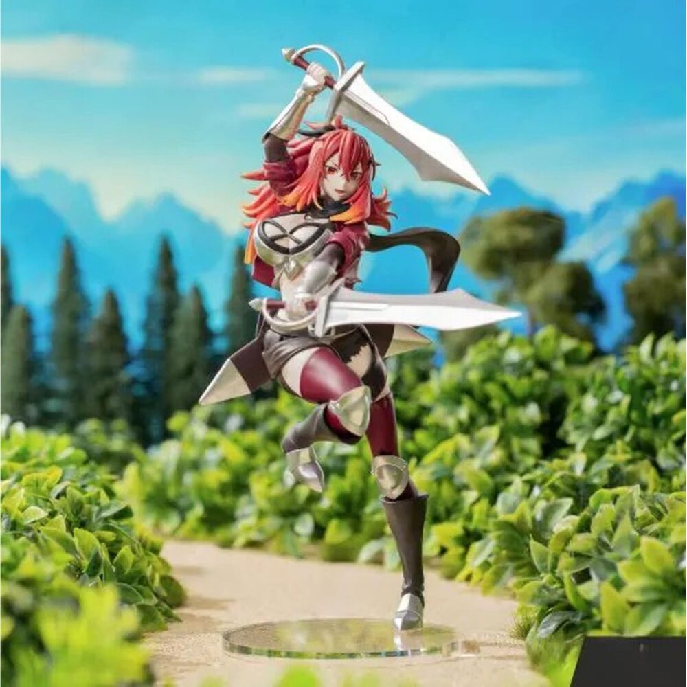 Surena lysandra from old country bumpkin to master swordsman high premium. Sega incorpora a su colección high premium figure esta figura de surena lysandra, heroína del anime "from old country bumpkin to master swordsman" ("de viejo pueblerino a gran maestro espadachín" en españa).   mide aproximadamente 19 cm de alto y está esculpida en pvc con un acabado de alta calidad. Su elegante postura transmite determinación y fuerza. Cuenta con una base circular transparente que le aporta estabilidad.