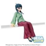 MAOMAO THE APOTHECARY DIARIES PM PERCHING. Sega suma a su colección PM Perching esta figura de Maomao, basada en el personaje del anime "The Apothecary Diaries". Fabricada en PVC y con una altura aproximada de 14 cm, la figura representa al personaje sentada, ideal para colocar en estanterías o mesas.