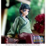 MAOMAO THE APOTHECARY DIARIES PM PERCHING. Sega suma a su colección PM Perching esta figura de Maomao, basada en el personaje del anime "The Apothecary Diaries". Fabricada en PVC y con una altura aproximada de 14 cm, la figura representa al personaje sentada, ideal para colocar en estanterías o mesas.
