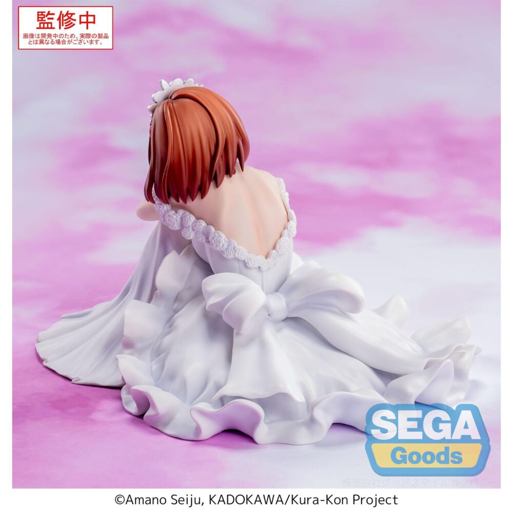 Akane sakuramori i´m getting married to a girl i hate in my class yumemiriz. Ssega presenta esta figura de akane sakuramori, basada en su aparición en el anime "i'm getting married to a girl i hate in my class". La figura, de 12 cm de alto, forma parte de la línea yumemirize y retrata a la protagonista con una expresión encantadora. Fabricada en pvc.