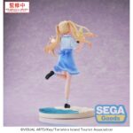 WENDERS TSUMUGI SUMMER POCKETS LUMINASTA. Sega presenta, dentro de su línea Luminasta, esta figura de Wenders Tsumugi, personaje de la serie anime "Summer Pockets". Con una altura de 17 cm, esta pieza fabricada en PVC refleja la ternura y tranquilidad de la protagonista. Se exhibe sobre una base circular.