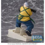 TARO SAKAMOTO SAKAMOTO DAYS LUMINASTA. Sega presenta a Taro Sakamoto con su uniforme de trabajo dentro de la línea Luminasta, basada en el personaje del anime "Sakamoto Days". La figura mide aproximadamente 21 cm de alto y está fabricada en PVC. Su diseño refleja el equilibrio entre la vida cotidiana y el pasado letal del personaje.