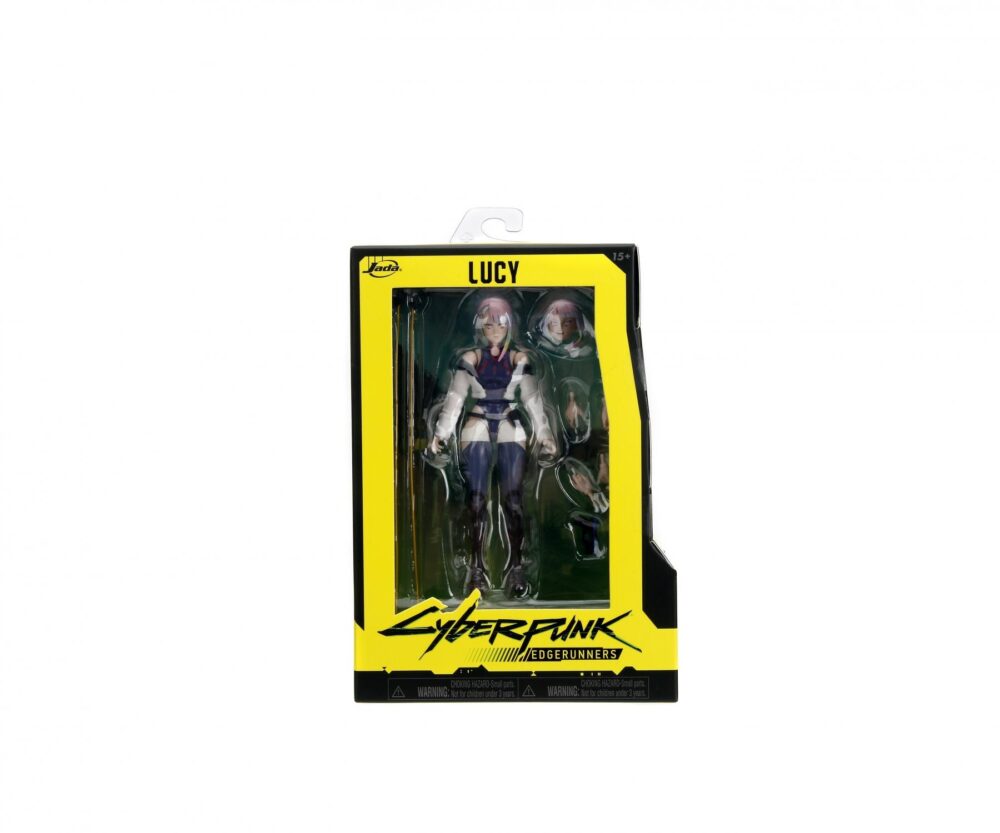 Lucy cyberpunk edgerunners lucy: netrunner & edgerunner de night city. Con un detalle de acción de 14 cm de altura de la misteriosa lucyna "lucy" kushinada cautiva a todos los fans de la serie "cyberpunk: edgerunners". Más de 20 puntos de articulación, así como cabezas, manos y accesorios intercambiables, aseguran que puede organizar la heroína japonesa de anime en nuevas poses dinámicas una y otra vez. Alta calidad y detallado - descubre todas las características de la heroína de la serie: los ojos cibernéticos, el bob asimétrico, color pastel o la chaqueta blanca, desmontable y suave. La figura coleccionable de cyberpunk edgerunners real a original viene en una caja de ventanas de coleccionista transparente diseñada en el aspecto del mundo cibernético de neonima de night city. Como fabricante de figuras de juguete principal de figuras de cine y coches de hollywood & co. , traemos a tus héroes en tu sala de estar como figuras coleccionables detallada