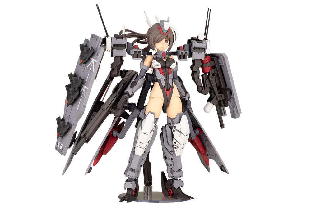 Frame arms girl izumo destroyer model kit. El modelo nos llega desde la serie de kotobukiya frame arms girl. Usando la tecnología de ensamblaje snap-fit no tendrás problemas a la hora de montarlo.