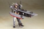 FRAME ARMS GIRL IZUMO DESTROYER MODEL KIT. El modelo nos llega desde la serie de Kotobukiya Frame Arms Girl. Usando la tecnología de ensamblaje Snap-Fit no tendrás problemas a la hora de montarlo.