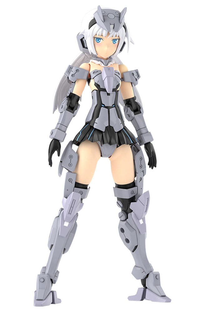 Frame arms girl maqueta plastic model kit grande scale architect 25 cm. Basado en la obra maestra frame arms girl architect, este modelo se ha ampliado hasta 1/6 escala, o aproximadamente 25cm. Esta versión también fue diseñada por takayuki yanase y humikane shimada.
