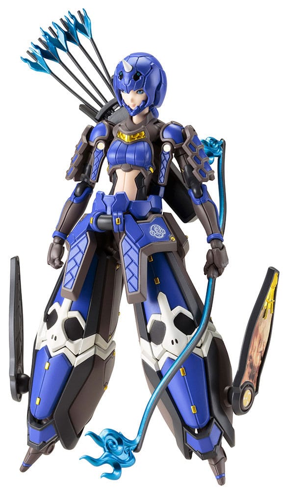 Indigo guardian shiki phantasy star online 2 model kit 1/12. El modelo kos-mos nos llega desde la serie de videojuegos phantasy star online 2. Usando la tecnología de ensamblaje snap-fit no tendrás problemas a la hora de montarlo. Tiene 30 puntos de articulación y es transformable. No requiere pintado.