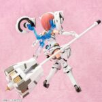 AIKA AIKAWA ALICE GEAR AEGIS MEGAMI DEVICE MODEL KIT.  Kotobukiya nos presenta el modelo del videojuego "Alice Gear Aegis", tamaño aprox, 16 cm. Usando la tecnología de ensamblaje Snap-Fit no tendrás problemas a la hora de montarlo. No requiere pintado