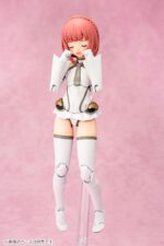 AIKA AIKAWA ALICE GEAR AEGIS MEGAMI DEVICE MODEL KIT.  Kotobukiya nos presenta el modelo del videojuego "Alice Gear Aegis", tamaño aprox, 16 cm. Usando la tecnología de ensamblaje Snap-Fit no tendrás problemas a la hora de montarlo. No requiere pintado