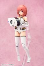 AIKA AIKAWA ALICE GEAR AEGIS MEGAMI DEVICE MODEL KIT.  Kotobukiya nos presenta el modelo del videojuego "Alice Gear Aegis", tamaño aprox, 16 cm. Usando la tecnología de ensamblaje Snap-Fit no tendrás problemas a la hora de montarlo. No requiere pintado