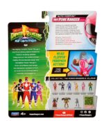 AUTO-MORPHIN PINK RANGER MIGHTY MORPHIN POWER RANGERS. ¡La Ranger Rosa Auto-Morfina viene con su característico Power Bow y el Blade Blaster en forma de cuchilla y blaster! La figura está multiarticulada y es idéntica a Kimberly Hart, de la serie original Mighty Morphin Power Rangers.