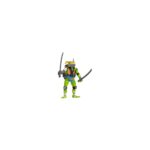 LEONARDO TALES OF THE TEENAGE MUTANT NINJA TURTLES MIX´N MATCH. Colecciona todas las figuras y accesorios de Tales of the Teenage Mutant Ninja Turtles y sumérgete en el mundo de las mutaciones. Con el sistema Mix 'n Match, puedes intercambiar brazos, piernas, cabezas y accesorios a voluntad: cada figura ofrece infinitas posibilidades de personalización (cada una se vende por separado). Incluye la cabeza de Metalhead y el brazo izquierdo de Mechazoid. También tienes las emblemáticas armas de Donnie para recrear escenas llenas de acción de la serie o inventar tus propias aventuras. Tamaño de la figura: 11,5 cm de altura aprox.