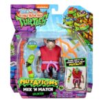 SPLINTER TALES OF THE TEENAGE MUTANT NINJA TURTLES MIX´N MATCH. Colecciona todas las figuras y accesorios de Tales of the Teenage Mutant Ninja Turtles y sumérgete en el mundo de las mutaciones. Con el sistema Mix 'n Match, puedes intercambiar brazos, piernas, cabezas y accesorios a voluntad: cada figura ofrece infinitas posibilidades de personalización (cada una se vende por separado). La figura incluye la cabeza de Leo, el brazo de Raph y las armas clásicas de Splinter, perfectas para crear combinaciones definitivas y derrotar a tus oponentes. Los detalles de alta calidad y el diseño fiel al original de la serie de TV hacen de esta figura un auténtico acontecimiento para todos los fans de Teenage Mutant Ninja Turtles. Tamaño de la figura: 11,5 cm de altura aprox.