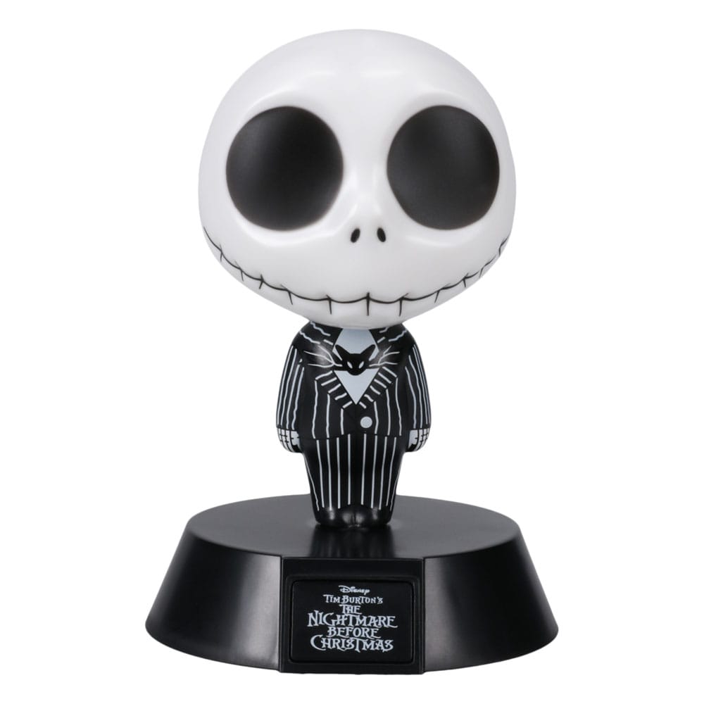 Pesadilla antes de navidad lámpara icons jack. Esta lámpara jack de 10 cm de paladone products es un ícono bellamente elaborado que captura la esencia del querido personaje. Hecha con atención al detalle, esta pesadilla antes de navidad lámpara icons jack es perfecta para añadir un toque de encanto espeluznante a cualquier habitación. Su tamaño compacto la hace fácil de exhibir en un escritorio o estante, y su diseño intrincado asegura que será un tema de conversación. Añade esta decoración de pesadilla antes de navidad a tu colección hoy.
