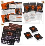 KILL TEAM: TYPHON (ESPAÑOL). Las reverberaciones del Gran Cañón han destapado brotes alienígenas entre los cimientos de la gran ciudad de Colmena Fissilicus. En un intento de frenar la infestación, Tecnosacerdotes con aumentos biónicos guían a Clados de batalla de servidores cíborg a las entrañas de la ciudad colmena, pero terminan despertando a monstruosos xenos y la situación desemboca en una lucha encarnizada. Esta expansión contiene dos comandos multicomponente de plástico y encaje a presión, un set de elementos de terreno de temática tiránida, una horda de agentes no jugadores para juego en solitario o cooperativo, reglas, tarjetas de datos y accesorios para tus partidas de Kill Team. Continúa la narrativa sobre Volkus e introduce nuevas formas de jugar, más agentes y estrategias. Es un modo ideal de añadir aún más variedad a tus partidas.