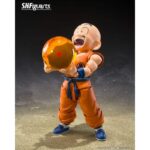 Figura de acción articulada de 14 cm del personaje KRILLIN SON GOKU OLD FRIEND DRAGON BALL Z SH FIGUARTS de TAMASHII NATIONS