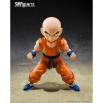 Figura de acción articulada de 14 cm del personaje KRILLIN SON GOKU OLD FRIEND DRAGON BALL Z SH FIGUARTS de TAMASHII NATIONS