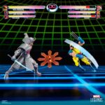 Pack de 2 figuras articulada de 16 cm de los personaje WOLVERINE VS SILVER SAMURAI GAMERVERSE MARVEL LEGENDSde la marca HASBRO