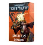 KILL TEAM DATACARDS: SANCTIFIERS (INGLÉS). Solo en inglés. Sanctifier kill teams wear no uniform and follow no formal discipline. Little more than a rabble of zealous cultists, they go to war wielding a wild array of weapons, most of which incorporate some form of flamer with which to purify the unclean. This set of 37 cards will help you keep track of your Sanctifiers in games of Kill Team. There are individual cards for your team selection rules, operatives, faction rules, strategy and firefight ploys, and faction and universal equipment rules. They are an ideal way to easily check key information in the heat of battle.