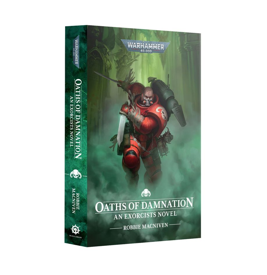 Oaths of damnation (paperback) (inglés). Solo en inglés. An exorcists novel the exorcists are a space marine chapter unlike any other. To combat the forces of chaos, they willingly accept daemonic possession, knowing that once it is purged their shattered souls will no longer be susceptible to corruption. Those who fail the banishment trials become broken ones, living prisons for the terrors expelled from their brethren. Read it because the 41st millennium is full of secrets and dark rituals, but the exorcists take it to another level. Discover what happens when a broken one is freed, and a daemonic conspiracy threatens to expose them.