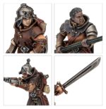 SPEARHEAD: CITIES OF SIGMAR – FUSIL - PLATOON. Acero y pólvora negra son la savia de las Ciudades de Sigmar, así como la vigilancia implacable. Las Secciones de Fusilería representan las tres cosas: desplegadas como brigadas móviles de artillería, su labor consiste en buscar enemigos que pretendan emboscar a las líneas de batalla y hacerles abandonar su escondite. Si quieres defender los Reinos Mortales en nombre de las fuerzas del Orden, esta caja es la manera perfecta de empezar una nueva colección de Ciudades de Sigmar (o ampliar tu ejército de Warhammer Age of Sigmar) y ahorrarte dinero, si lo comparas con comprar cada kit por separado. Lidera la fuerza un Fusilero Mayor en Ogor Baluarte, letal tanto a distancia como en combate cuerpo a cuerpo, que cuenta con la ayuda de un Transmutador de Guerra. Los Fusileros del Gremio Libre lanzan ráfagas de fuego mientras los Cazadores Montaraces ejercen presión sobre el enemigo y reclaman objetivos. Estas miniaturas componen una fuerza de Punta de lanza completa, lo que significa que podrás lanzarte a jugar partidas tácticas e intensas desde el primer momento. El Fusilero mayor puede montarse con dos poses distintas, igual que el Ogor Baluarte que conduce a la batalla. Los Fusileros del Gremio Libre tienen varias piezas intercambiables, como los escudos y las cabezas. Puedes montar un campeón de unidad opcional con un arma de varios cañones o pistolas, y también hay piezas para montar un portaestandarte con dos sombreretes distintos entre los que elegir. Los Cazadores Montaraces tienen distintas opciones de armas y de cabezas.i opcionales. También hay opciones de armas para que personalices aún más tu unidad.