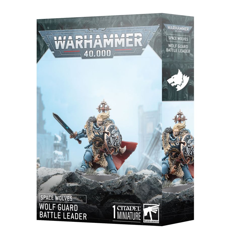 Wolf guard battle leader space wolves. Los sacerdotes lobo son sabios ancianos que velan por el bienestar espiritual y físico de sus hermanos de batalla. Vestidos de negro y engalanados con tótems y macabros yelmos de cráneo de lobo, su presencia es aterradora. Con este kit multicomponente de plástico puedes montar un sacerdote lobo, un líder espiritual para tus ejércitos de lobos espaciales de warhammer 40,000. Parte apotecario y parte capellán, es ideal para apoyar a tus unidades clave, inspirar a tus guerreros y atender a los heridos. Puedes equiparlo con una pistola bólter absolvor o una daga ritual y elegir entre tres cabezas, una con un casco de cráneo de lobo y dos descubiertas, para que personalizar a tu feroz guerrero sea de lo más sencillo.