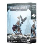 NJAL STORMCALLER SPACE WOLVES. Njal Invocatormentas es un foco elemental de furia psíquica que conjura ventiscas de dagas de hielo para dispersar a sus enemigos. Es el Alto Sacerdote Rúnico de los Lobos Espaciales y blande un bastón crepitante con el que anula la magia enemiga. Con este kit multicomponente de plástico puedes montar a Njal Invocatormentas, un formidable psíquico para tus ejércitos de Lobos Espaciales de Warhammer 40,000. El Sumo Sacerdote Rúnico del Capítulo empuña en combate el Báculo de Invocatormentas, con el que controla los elementos y convierte en armas el viento y los relámpagos. Este legendario guerrero es ideal para apoyar a tu ejército, haciéndolo todavía más letal en el campo de batalla, a la vez que presenta una potente amenaza por sí solo. Va acompañado de su cuervo aumentado Ala Nocturna y es una adición llena de personalidad para cualquier colección.