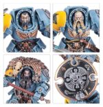 WOLF GUARD TERMINATORS SPACE WOLVES. La Guardia del Lobo adorna sus armaduras Exterminador con tótems y distintivos de honor cosechados a lo largo de años de batalla. Luchan en la punta de lanza de los asaltos, buscando ansiosamente la gloria mientras matan con asombrosa habilidad, con el fuego enemigo rebotándoles en la armadura y la tierra temblando a su paso. Con este kit multicomponente de plástico puedes montar cinco Exterminadores de la Guardia del Lobo, infantería pesada de élite para tus ejércitos de Lobos Espaciales de Warhammer 40,000. Equipados con gruesas armaduras y las mejores armas disponibles, son un martillo pilón en tu arsenal. La Guardia del Lobo puede soportar una enorme cantidad de fuego mientras destroza incluso a los enemigos más duros.