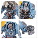 WOLF GUARD TERMINATORS SPACE WOLVES. La Guardia del Lobo adorna sus armaduras Exterminador con tótems y distintivos de honor cosechados a lo largo de años de batalla. Luchan en la punta de lanza de los asaltos, buscando ansiosamente la gloria mientras matan con asombrosa habilidad, con el fuego enemigo rebotándoles en la armadura y la tierra temblando a su paso. Con este kit multicomponente de plástico puedes montar cinco Exterminadores de la Guardia del Lobo, infantería pesada de élite para tus ejércitos de Lobos Espaciales de Warhammer 40,000. Equipados con gruesas armaduras y las mejores armas disponibles, son un martillo pilón en tu arsenal. La Guardia del Lobo puede soportar una enorme cantidad de fuego mientras destroza incluso a los enemigos más duros.
