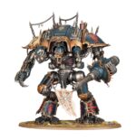 CHAOS KNIGHTS: KNIGHT RUINATOR. Los Caballeros Portarruinas cargan contra las líneas enemigas en medio de ardientes ráfagas de llamas malditas y salvas de misiles pulsoterror. Fijan su objetivo en un solo oponente o grupo hasta destruirlo, para a continuación avanzar hacia el siguiente. Estos ingenios de guerra dejan tras de sí un sendero de devastación por el que sus camaradas pueden seguirles hasta el mismo corazón de las posiciones enemigas. Con este kit multicomponente de plástico puedes montar un poderoso Caballero del Caos en una de sus cuatro configuraciones distintas para tu ejército de Caballeros del Caos de Warhammer 40,000. También puedes desplegarlo como Descastado aliado en ejércitos de Marines Espaciales del Caos, Guardia de la Muerte, Hijos del Emperador, Mil Hijos o Devoradores de Mundos. El Caballero Portarruina se especializa en causar el máximo daño a corto alcance, pero montes la clase que montes, traerá consigo un arsenal de armas tremendamente potentes. Una sola de estas poderosas máquinas de guerra es capaz de cambiar el curso de cualquier batalla. Tienes diferentes máscaras retorcidas, cadenas, tubos, púas y cuernos opcionales para crear una máquina de maldad verdaderamente única.