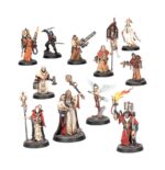 KILL TEAM: SANCTIFIERS. Los comandos de Santificadores suelen acompañar a las fuerzas imperiales por distintas zonas en guerra para localizar mundos en los que la fe flaquee y erradicar a los alborotadores y los herejes. Se encargan de purgar de toda corrupción lugares sagrados, purificar con fuego la mácula del Caos y reconsagrar el territorio reclamado con sangre, incienso y plegarias. Con este kit multicomponente de plástico puedes montar 11 Santificadores para usarlos como fervientes agentes Santificadores en Kill Team o desplegarlos en ejércitos de Adepta Sororitas de Warhammer 40,000. El kit incluye diversas opciones, accesorios y cabezas para que personalices tu comando, así como piezas para montar especialistas como el incendiario Conflagrador, el sigiloso Asesino del Culto de la Muerte o el antinatural Miraculista, entre otros.