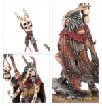 BEASTMAN SHAMAN. Los chamanes de los hombres bestia tienen un aspecto realmente repugnante: sus cuerpos inmundos están cubiertos de pelaje enmarañado en el que se entretejen todo tipo de fetiches primitivos y amuletos siniestros. Ni siquiera el Señor de las Bestias más poderoso dañaría a un bramachamán, pues proclaman la voluntad de los Dioses Oscuros y aquellos que osan desafiarlos pagan un precio muy alto. Con este kit multicomponente de plástico puedes montar un Beastman Shaman, un mago salvaje para tus ejércitos de Beastmen Brayherds en Warhammer: The Old World. Armado con su bastón Braystaff y envuelto en ropajes, puede usarse como Bray-Shaman o Great Bray-Shaman para que tus Children of Chaos tengan el apoyo mágico que necesitan. El kit contiene 8 piezas de plástico, 1 peana cuadrada Citadel de 25 mm y una peana cuadrada Citadel de 30 mm. 
