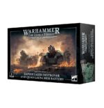 RAPIER LASER DESTROYER AND QUAD LAUNCHER BATTERY. Los Rapiers son blindados oruga semiautomatizados con sistemas de selección de blancos y generadores de energía integrados. Están diseñados para montar armas de apoyo tan grandes y pesadas que ni siquiera los Marines Espaciales, con su fuerza sobrehumana, son capaces de portarlas. Su armamento habitual incluye sistemas de laser antiblindaje y multilanzadores "Thudd" para asedios y fuego de supresión. Con este kit multicomponente de plástico puedes montar dos Rapiers y cuatro artilleros, plataformas de armas móviles para tus ejércitos de Legiones Astartes de Warhammer: The Horus Heresy. Cada Rapier puede equiparse con un laser destroyer antiblindaje o un quad launcher para asedios. Las cabezas, accesorios y mochilas, intercambiables entre la dotación de dos observadores y dos operadores, te permiten personalizarlos a tu gusto. El kit no trae insignias específicas de ninguna Legión, por lo que puedes incluirlo en cualquier fuerza de Marines Espaciales, tanto si eres leal al Emperador como si te has sumado a la rebelión de Horus.
