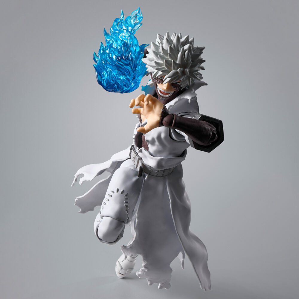 Dadi my hero academia sh figurts. Tamashii nations vuelve a presentar, dentro de la colección s. H. Figuarts, la figura collectors shop de toya "dabi" todoroki, uno de los antagonistas del anime “my hero academia”. Está hecha en pvc, mide unos 16 cm e incluye 3x pares de manos intercambiables, 1x par de manos con efecto de llamas azules, 2x expresiones faciales y 2x efectos completos de llamas azules para reproducir el súpermovimiento "puño incandescente". Unidades limitadas.