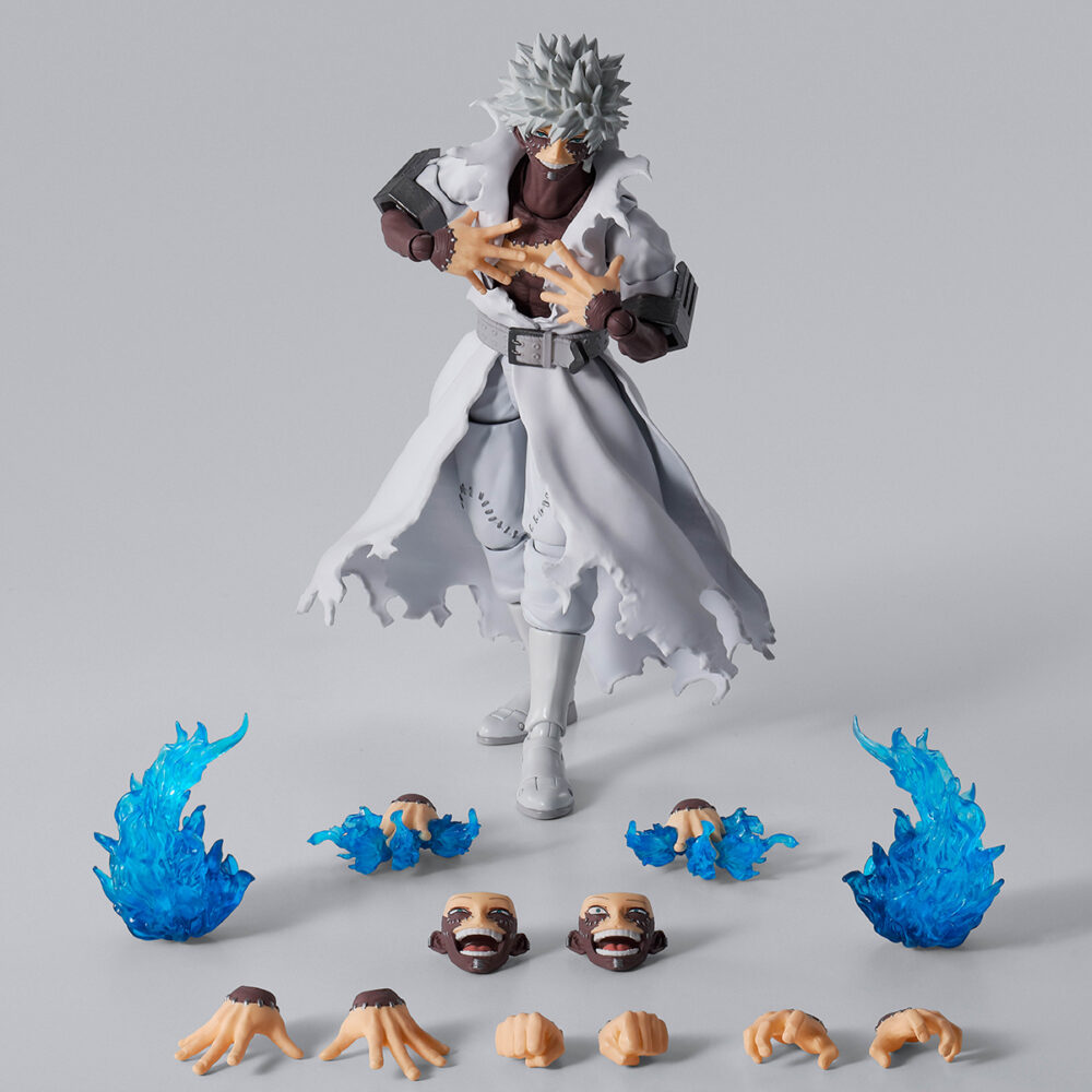 Dadi my hero academia sh figurts. Tamashii nations vuelve a presentar, dentro de la colección s. H. Figuarts, la figura collectors shop de toya "dabi" todoroki, uno de los antagonistas del anime “my hero academia”. Está hecha en pvc, mide unos 16 cm e incluye 3x pares de manos intercambiables, 1x par de manos con efecto de llamas azules, 2x expresiones faciales y 2x efectos completos de llamas azules para reproducir el súpermovimiento "puño incandescente". Unidades limitadas.
