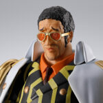 BORSALINO FUTURE ISLAND EGGHEAD ONE PIECE SH FIGURTS. Se une a la colección S.H. Figuarts de Tamashii Nations esta figura Collectors Shop de Borsalino (también conocido como Kizaru), uno de los tres almirantes del cuartel general de la Marina. Mide unos 19 cm y está basada en su aparición en el arco de Egghead del anime “One Piece”. Incluye 3 x manos izquierdas, 4x manos derechas, 2x expresiones faciales, 1x cabeza adicional, 1x pie derecho, 1x espada Ama no Murakumo, 1x expositor original y efectos especiales para reproducir las habilidades otorgadas por la fruta del diablo Pika Pika. Como bonus cuenta con 2 accesorios para las dos figuras de Luffy del arco Egghead (se venden por separado). UNIDADES LIMITADAS.