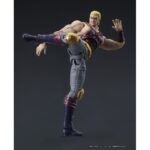 THOUZER FIST OF THE NORTH STARS DIGACTION. DIG incorpora a su línea Digaction la figura articulada de Thouzer (o Souther), el autoproclamado Emperador Sagrado del anime "Fist of the North Star" ("El puño de la estrella del norte" en España). Mide aproximadamente 8 cm y está fabricada en PVC, ABS y POM. A pesar de su tamaño compacto, ofrece gran movilidad y estilo fiel al personaje. Incluye 2x cabezas intercambiables, 5x manos adicionales, 1x lanza, 1x efecto de sangre para recrear diferentes escenas y un soporte para exposición.