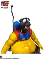 EARTWORM JIM FIGURA WAVE 1: PSY-CROW 15 CM. ¡El Azote de los Carriles Espaciales ha llegado! Psy-Crow va tras Jim, y está hambriento de carne de gusano. Psy-Crow creó accidentalmente a la Lombriz Jim al dejar caer directamente sobre él el Super Traje creado por el Profesor un Mono por Cabeza, ¡y no descansará hasta recuperarlo y entregárselo sano y salvo a la Reina Slug-For-a-Butt!