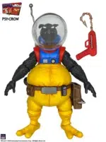 EARTWORM JIM FIGURA WAVE 1: PSY-CROW 15 CM. ¡El Azote de los Carriles Espaciales ha llegado! Psy-Crow va tras Jim, y está hambriento de carne de gusano. Psy-Crow creó accidentalmente a la Lombriz Jim al dejar caer directamente sobre él el Super Traje creado por el Profesor un Mono por Cabeza, ¡y no descansará hasta recuperarlo y entregárselo sano y salvo a la Reina Slug-For-a-Butt!