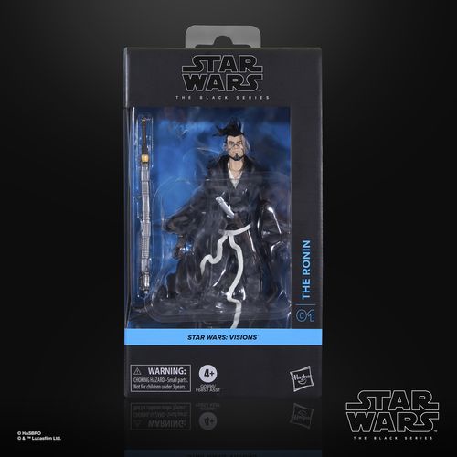 Figura de acción articulada de 16 cm del personaje the ronin black series star wars de hasbro