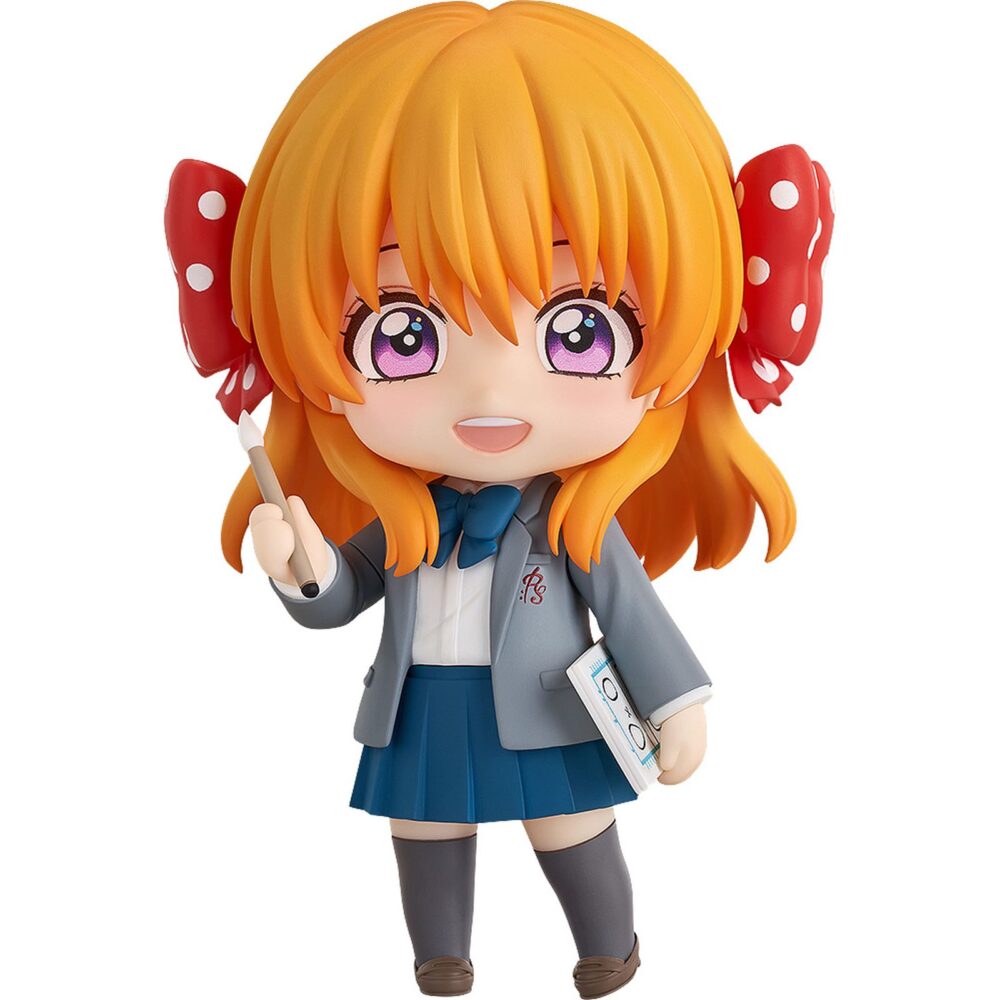 Chiyo sakura monthly girl nozaki-kun nendoroid. Good smile arts shanghai lanza esta figura de la colección nendoroid de chiyo sakura basada en el personaje del manga “monthly girls' nozaki-kun" (o "nozaki y su revista mensual para chicas" en españa). Mide aproximadamente 10 cm de altura e incluye 3x placas faciales (sonriente, emocionada y asustada), 1x shikishi para autógrafos, 1x pincel, 1x manuscrito, 1x cojín de nozaki-kun con diseño especial de izumi tsubaki, 1x base soporte transparente para su exhibición y otras piezas opcionales para recrear distintas escenas. Ideal para exponer con mikoto mikoshiba monthly girl nozaki-hun nendoroid (se vende por separado).