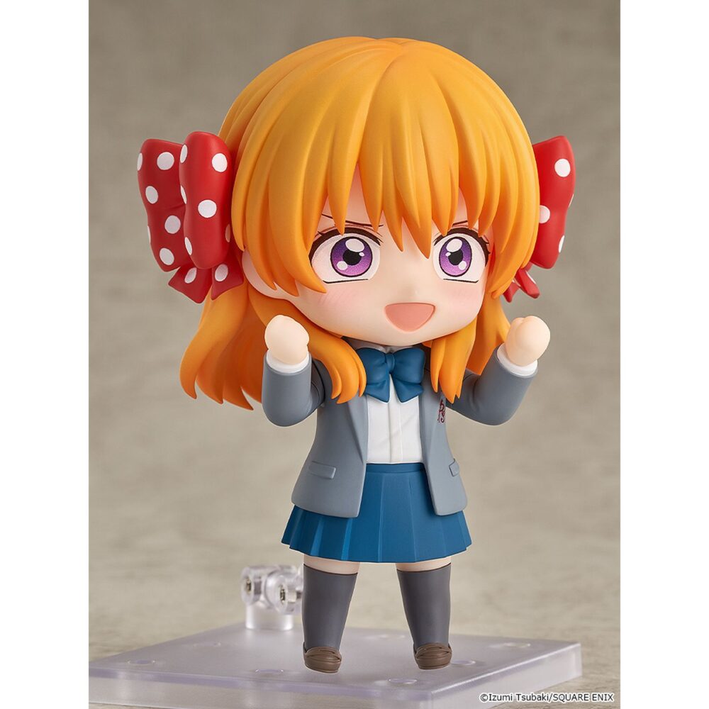 Chiyo sakura monthly girl nozaki-kun nendoroid. Good smile arts shanghai lanza esta figura de la colección nendoroid de chiyo sakura basada en el personaje del manga “monthly girls' nozaki-kun" (o "nozaki y su revista mensual para chicas" en españa). Mide aproximadamente 10 cm de altura e incluye 3x placas faciales (sonriente, emocionada y asustada), 1x shikishi para autógrafos, 1x pincel, 1x manuscrito, 1x cojín de nozaki-kun con diseño especial de izumi tsubaki, 1x base soporte transparente para su exhibición y otras piezas opcionales para recrear distintas escenas. Ideal para exponer con mikoto mikoshiba monthly girl nozaki-hun nendoroid (se vende por separado).