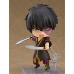 ZUKO AVATAR: LA LEYENDA DE AANG NENDOROID. Good Smile Company introduce en su colección Nendoroid la figura articulada del maestro Zuko basado en la serie de animación "Avatar: The Last Airbender". La figura incluye 3x placas faciales intercambiables (sonriente, desafiante y serio), 2x efectos de fuego, 2x espadas, otras partes opcionales para diversas poses y 1x base transparente para su exhibición. Mide aproximadamente 10 cm de altura y está fabricada en PVC y ABS.